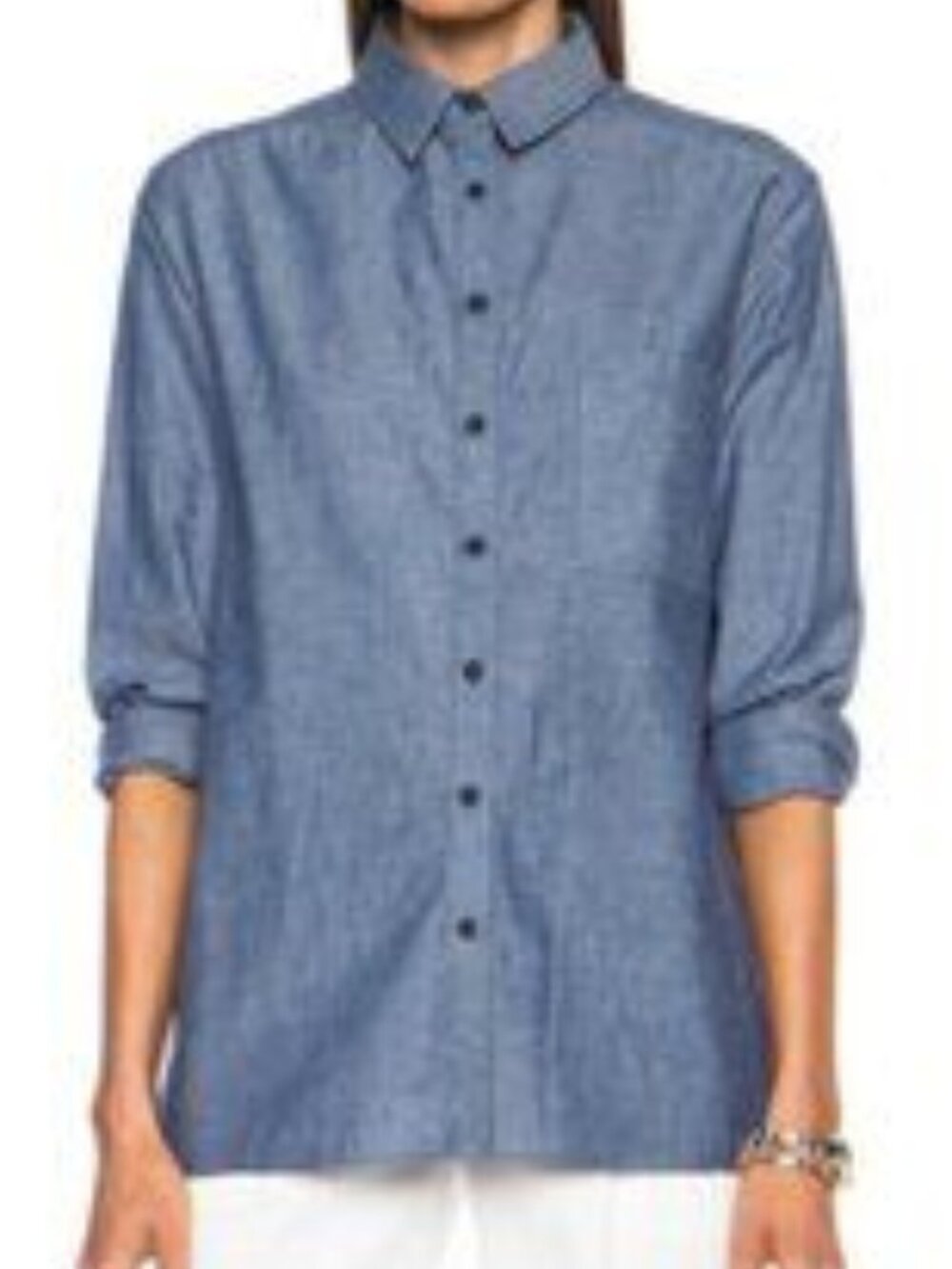 Jenni Kayne Chambray Shirt SZ XS